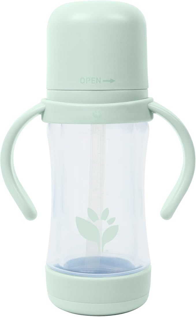 green sprouts® Glass & Sprout Ware® Sip & Straw 5oz., Plant-Plastic, - Image 3