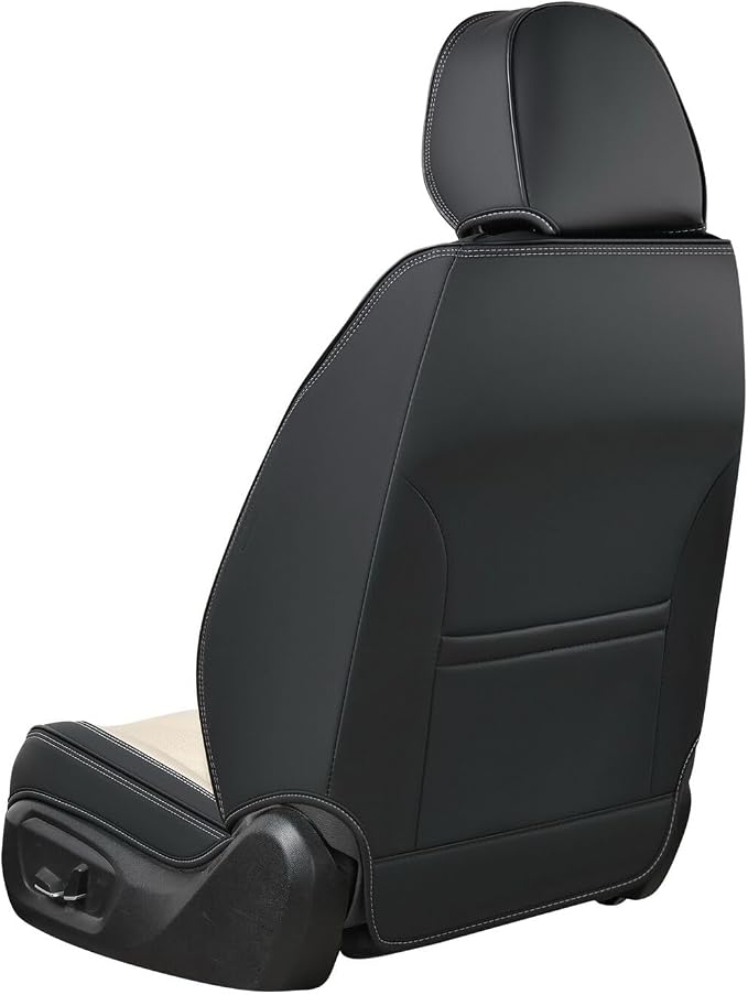 Seat Covers for Cars, Waterproof Seat Covers, Leather Car Seat Covers 2 Pack - Image 7