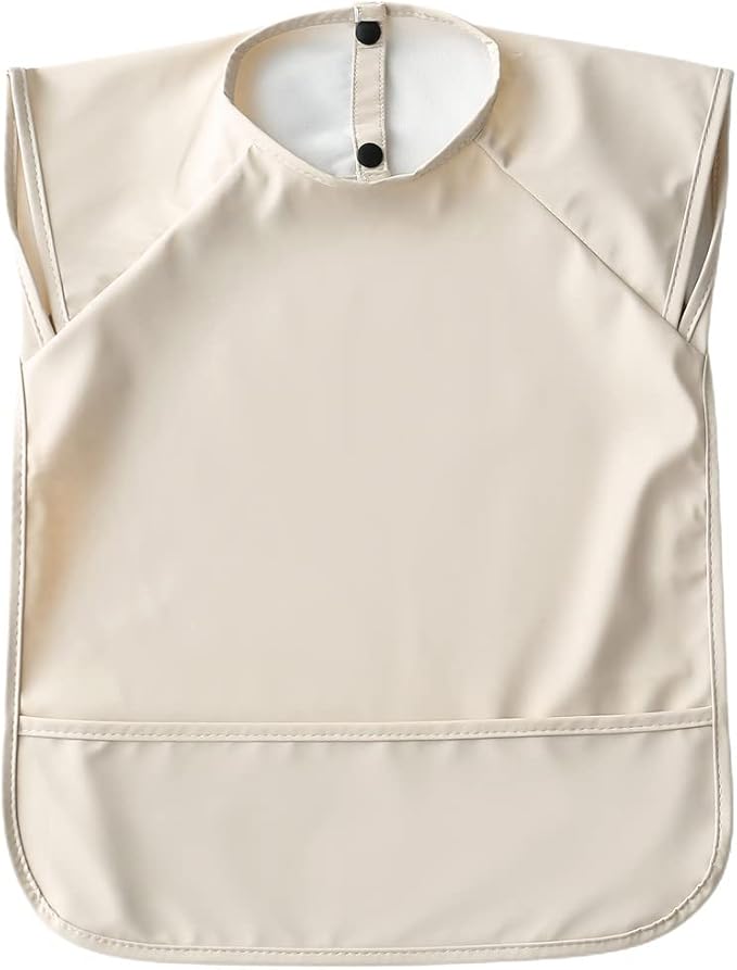GZMM Waterproof Baby Bibs, Infant Toddler Extra Cover Feeding Bib by GZMM