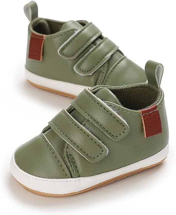 Clowora Baby Boys Girls Shoes Non-Slip Rubber Sole Sneakers Infant First - Image 3