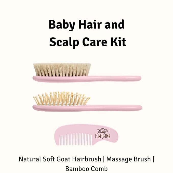 Baby Hair Brush Set for Newborns - Image 2