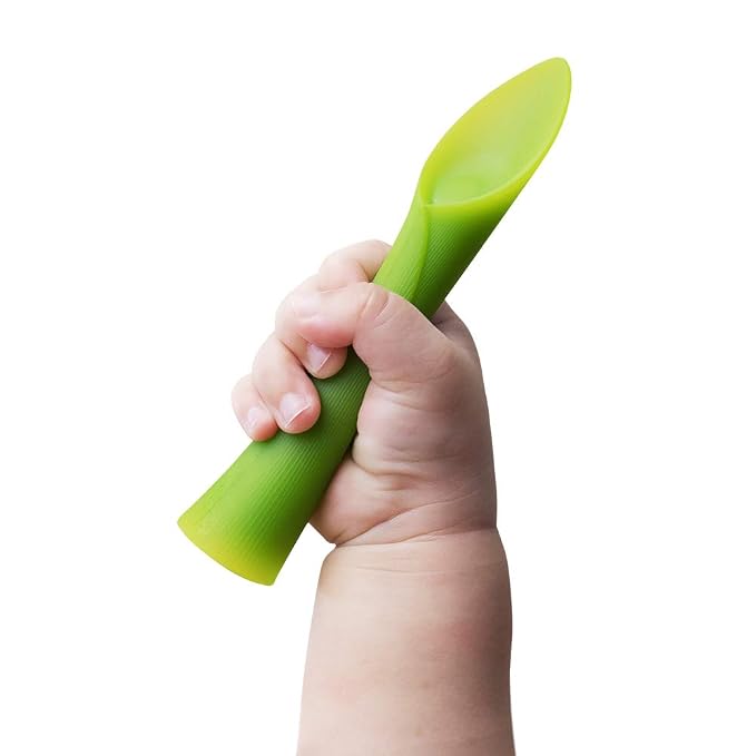 Olababy 2 Piece Baby Led Weaning Advanced Feeding Set, Includes Training Spoon - Image 4