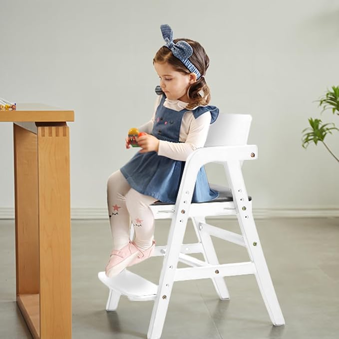 Solid Wood high Chairs for Toddlers, High Chair Grows - Image 6