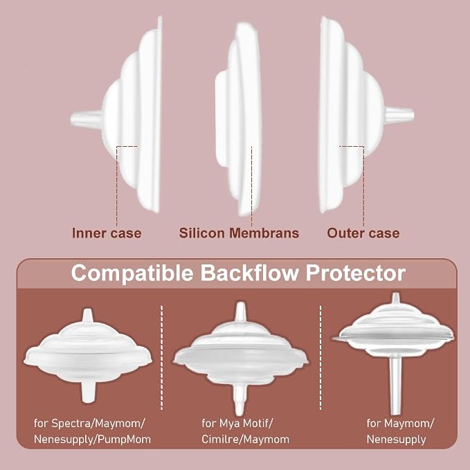 4pcs Silicone Membrane Breast Pump Replacement Parts - Image 4