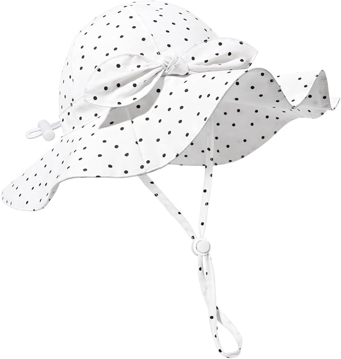 Baby Girl Sun Hat Summer Foldable Beach Hats by Weradau