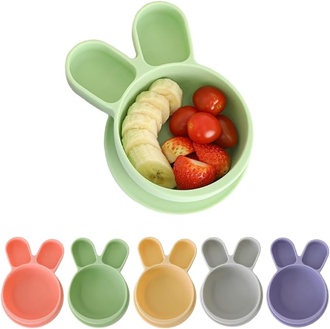 Baby Plates with Suction by Silunity
