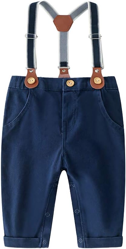 Boarnseorl Baby Boys Pants Sets, Toddler Gentleman Outfits, Infant Long Sleeve - Image 5