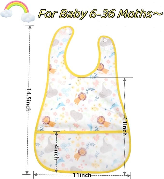 Baby bibs Waterproof Toddler bib - Image 5