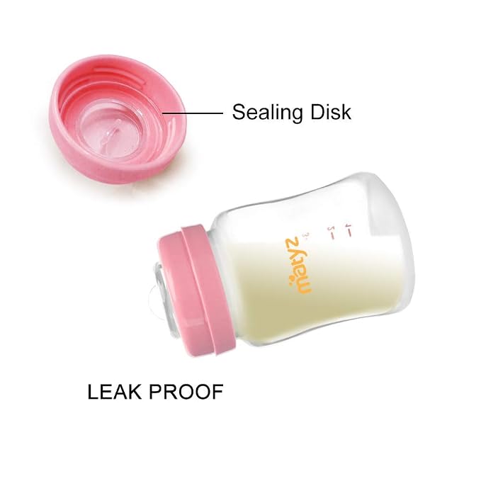 Matyz 4-PACK Breast Milk Collection And Storage Bottles - Image 3