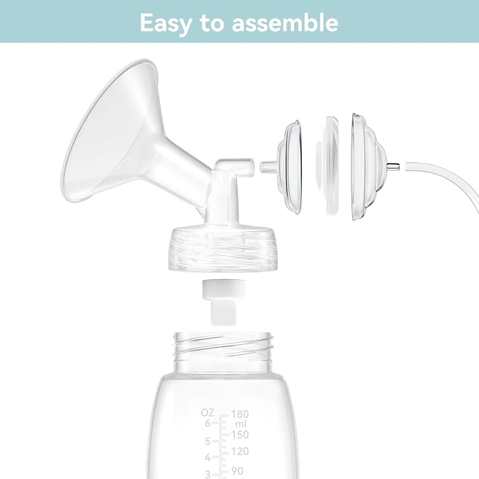 Breast Pump Accessories Kit - 21mm Flange Set Compatible - Image 5
