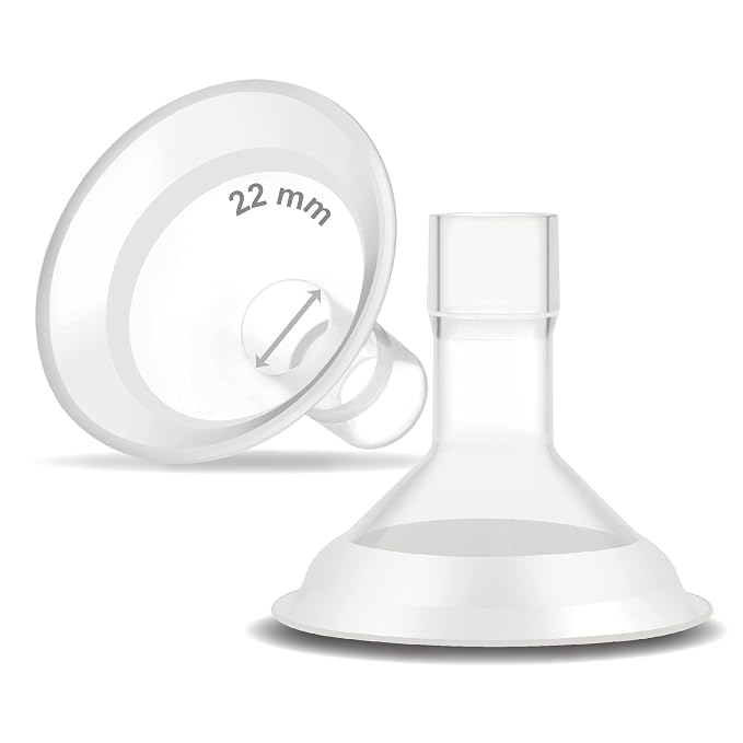 Maymom MyFit Comfy Series 22 mm Two-Piece Design Breastshield Compatible by Maymom