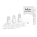 Gulicola Natural Flow Baby Bottle Silicone Nipple Level 3, Large Flow, 6+ Months by GulicolaBaby