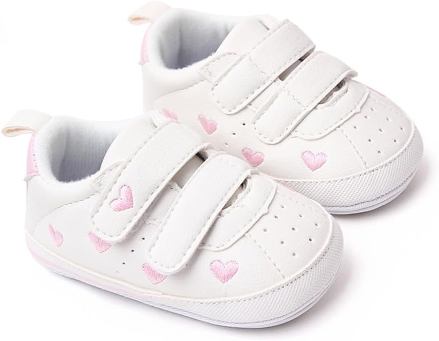 Clowora Baby Boys Girls Shoes Non-Slip Rubber Sole Sneakers Infant First - Image 3