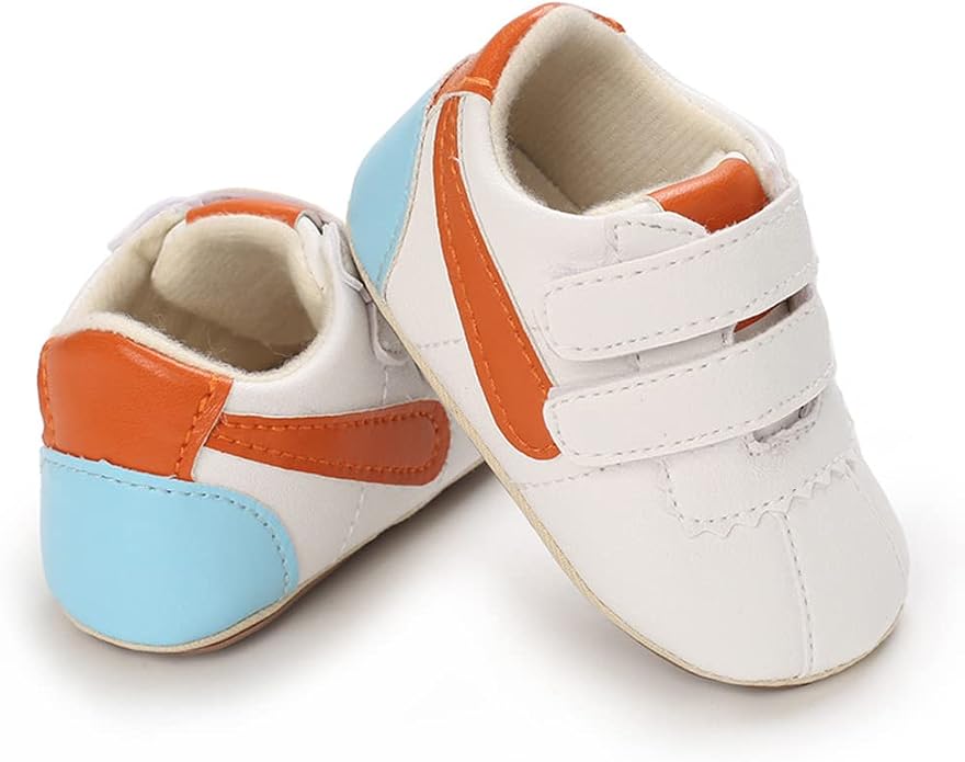 Clowora Baby Boys Girls Shoes Non-Slip Rubber Sole Sneakers Infant First - Image 4