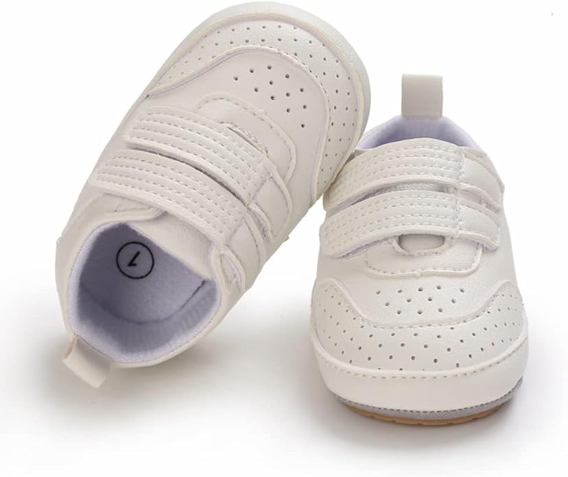 Clowora Baby Boys Girls Shoes Non-Slip Rubber Sole Sneakers Infant First - Image 3