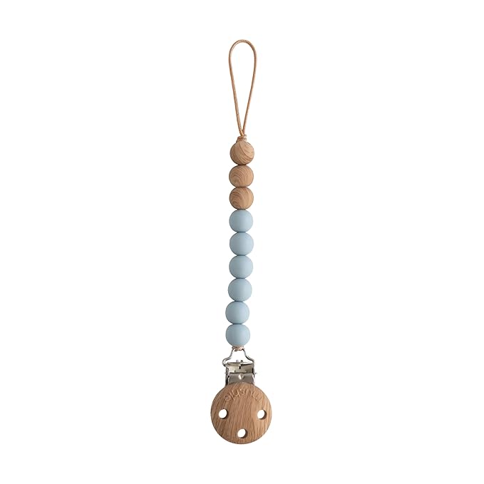 mushie 100% Silicone Baby Pacifier Clip BPA Free | Eva by mushie