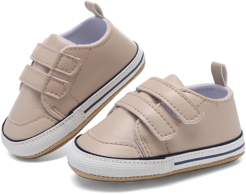 Clowora Baby Boys Girls Shoes Non-Slip Rubber Sole Sneakers Infant First - Image 4