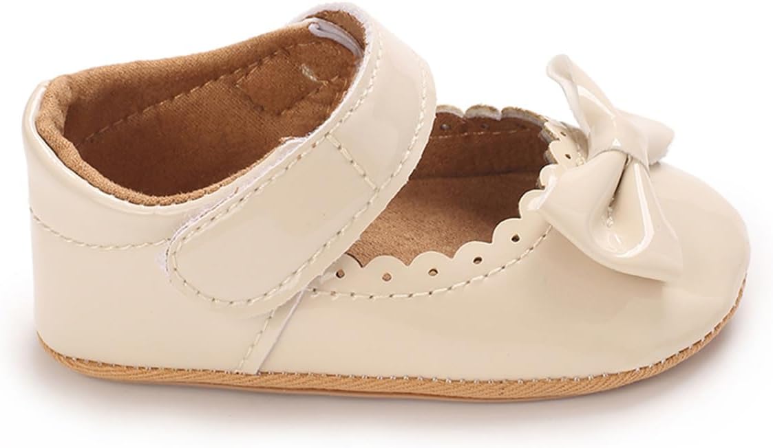 COSANKIM Baby Girls Mary Jane Flats Shoes Anti-Slip Rubber Sole Infant Toddler - Image 6