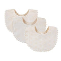 GZMM Baby Bib For Girls, Reversible Waterproof Handmade Natural Cotton Baby by GZMM