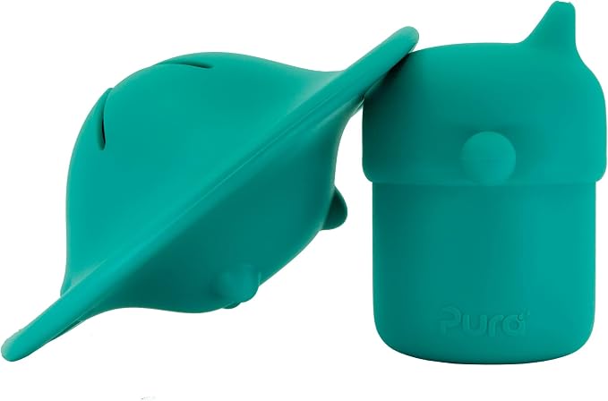 Pura my-my Silicone Snack Container & Sippy Cup Bundle | Spill Proof, Food by Pura