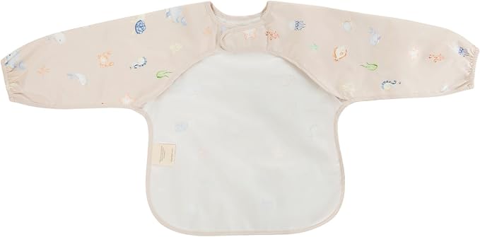 Ali+Oli Smock Bibs for Babies, BPA-Free Oeko-Tex Certified, Waterproof Baby - Image 4