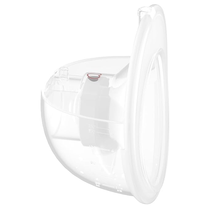 Momcozy Full Set Collector Cup, Original M5 Breast Pump Replacement Accessories by Momcozy