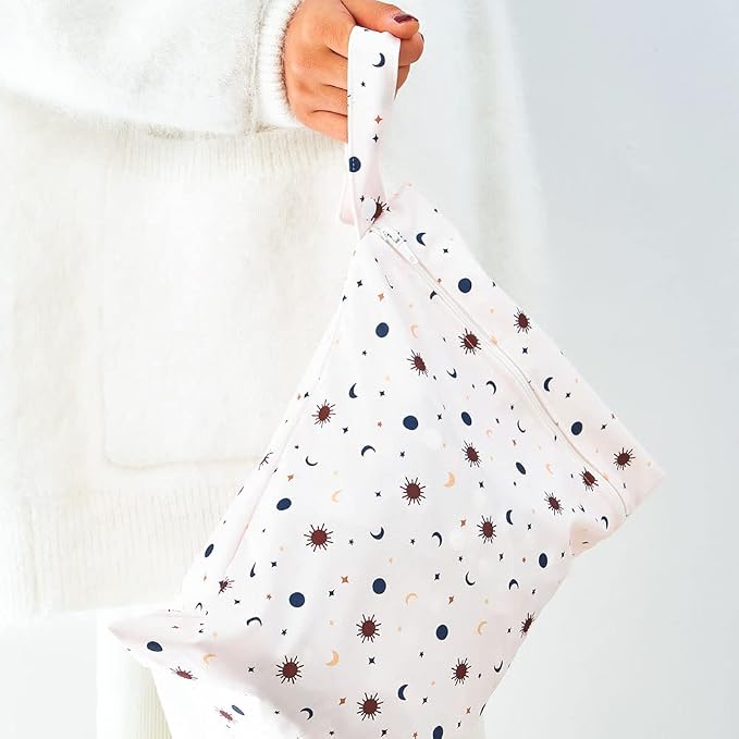 HappyFlute 9 Sets Newborn Baby Cloth Pocket Diapers One Size Adjustable Reusable - Image 8