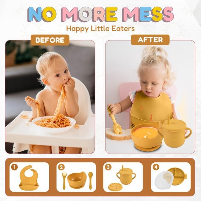 Silicone Baby Feeding Set - Image 2