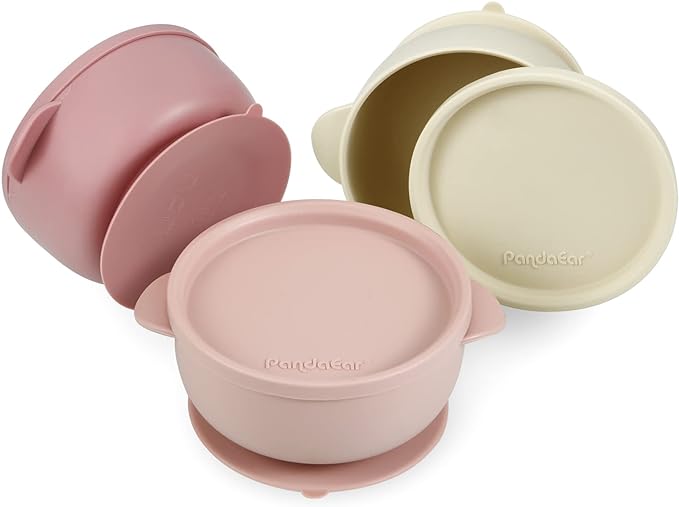 PandaEar 3 Pack Baby Bowls by PandaEar