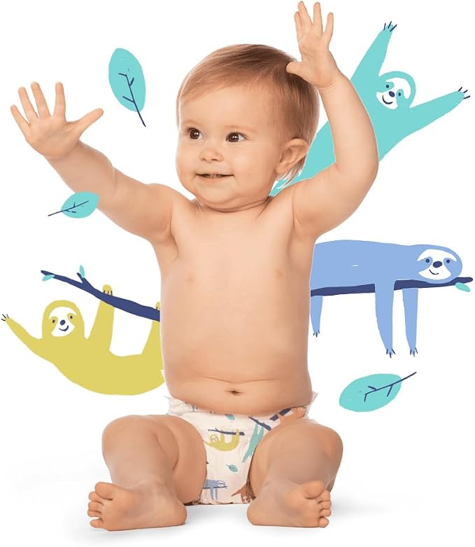 Hello Bello Premium Baby Diapers Size 3, Extra-Absorbent, Hypoallergenic Baby - Image 6