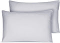 Organic Cotton Toddler Pillowcase 2 Pack, 14 x 20 Travel Pillow Case Cover by LULUSILK