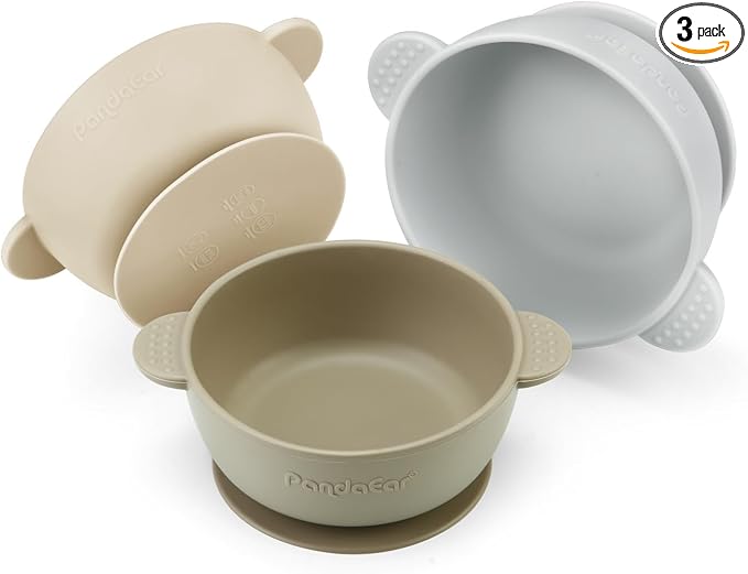 PandaEar 3 Pack Baby Bowls by PandaEar
