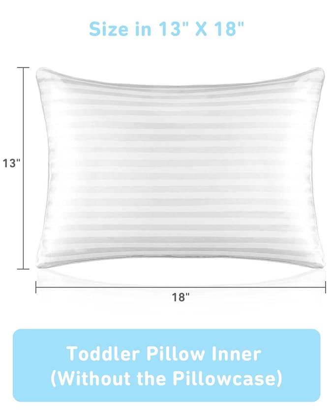 Toddler Pillow, 13 x 18 Toddler Pillows - Image 7
