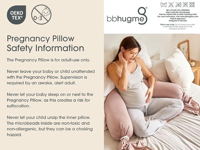 bbhugme Adjustable Pregnancy Pillow – Full Body Support - Image 7