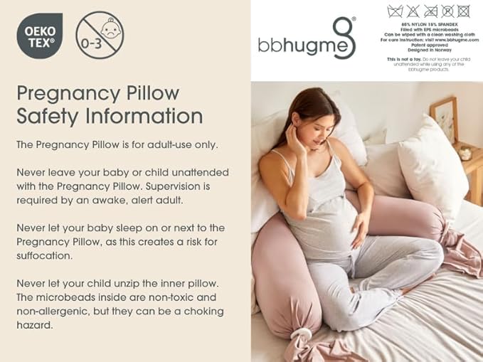 bbhugme Adjustable Pregnancy Pillow – Full Body Support - Image 8