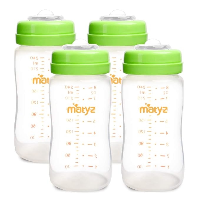 Matyz 4-PACK Breastmilk Storage Bottles by Matyz