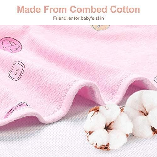 Premium Soft Cotton Baby Swaddle Blankets, Unisex Baby Blanket Wrap - Image 7