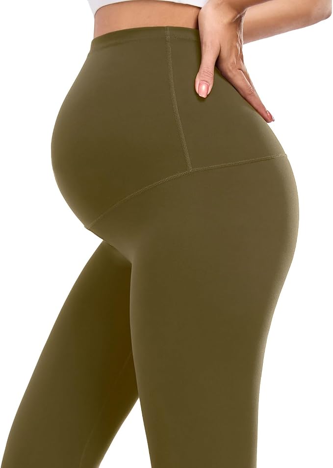 wirarpa Women's Maternity Leggings Over The Belly Pregnancy Yoga Pants Buttery - Image 3