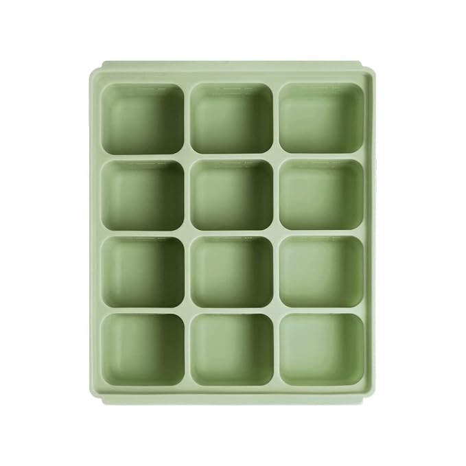 Silicone Freezer Tray, Baby Food Storage Cubes - Image 4