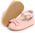 COSANKIM Baby Girls Mary Jane Flats Shoes Anti-Slip Rubber Sole Infant Toddler by COSANKIM