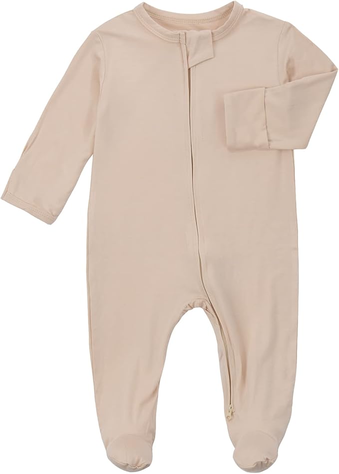 Aablexema Baby Footie Pajamas Zipper - Image 2