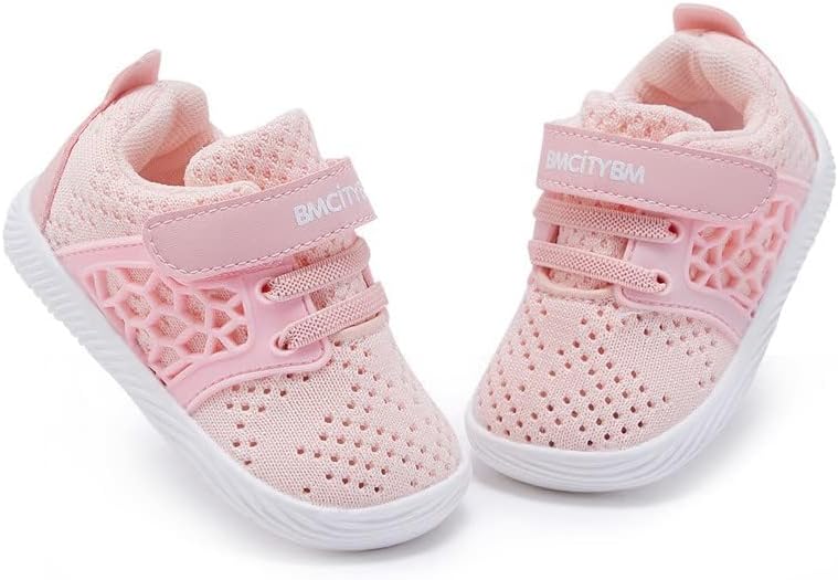 BMCiTYBM Baby Boy Girl Shoes Breathable Mesh Walking Shoes Lightweight Non-Slip - Image 6