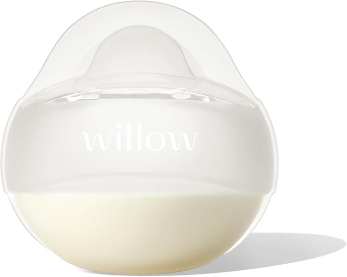 Willow - Silicone Wearable Breast Pump - Passive Suction Milk Collector - Hands by Willow