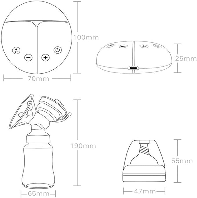 Breast Pump - Automatic Double Electric Breast Pump Extractor De Leche Manual 3 - Image 4