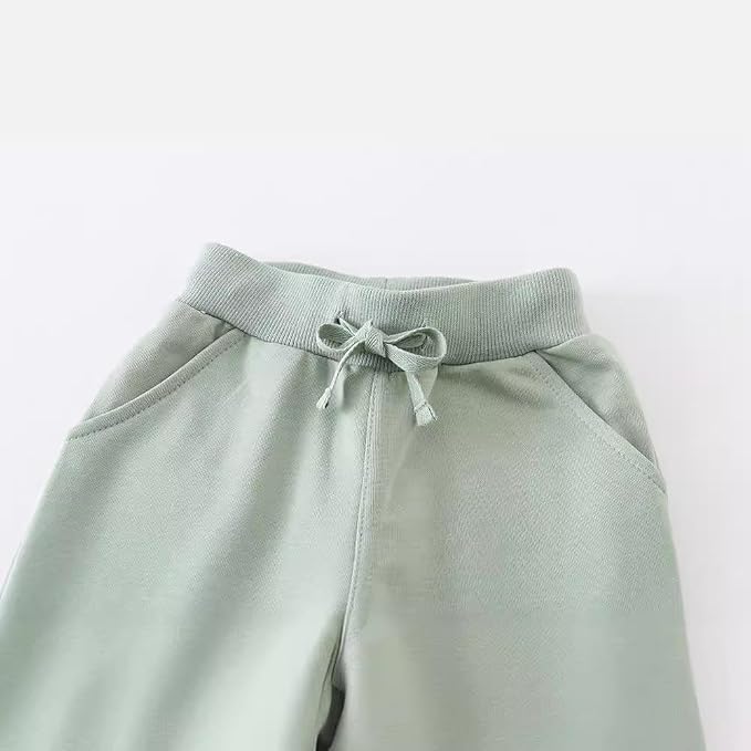 Boys Pants, Toddler 3 Pack Drawstring Elastic Sweatpants Cartoon Active Joggers - Image 7