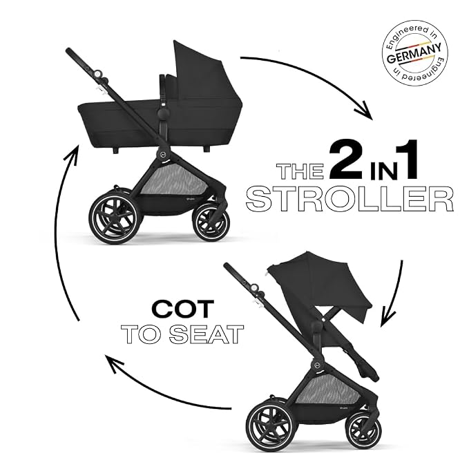 Cybex EOS 2-in-1 Stroller - Image 5