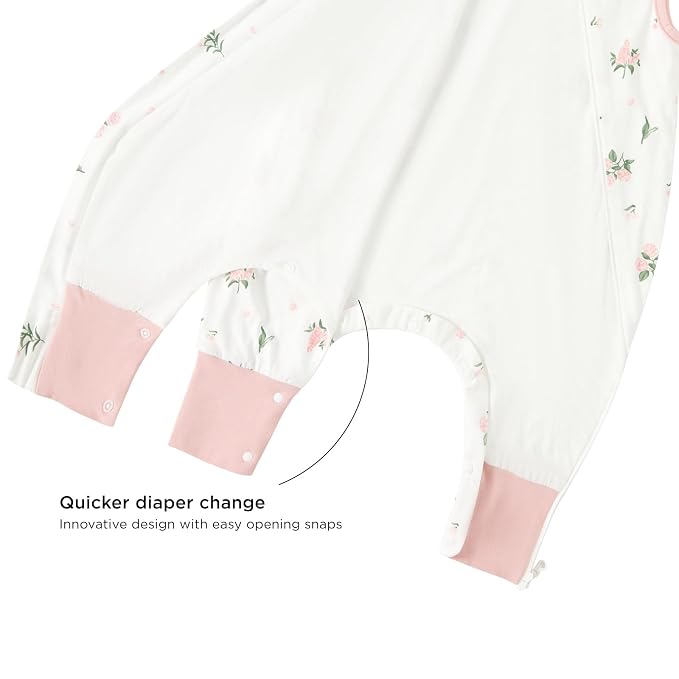 Duomiaomiao 2 Pack 0.5 TOG Toddler Sleep Sack 24-36 Months 100% Cotton - Image 4