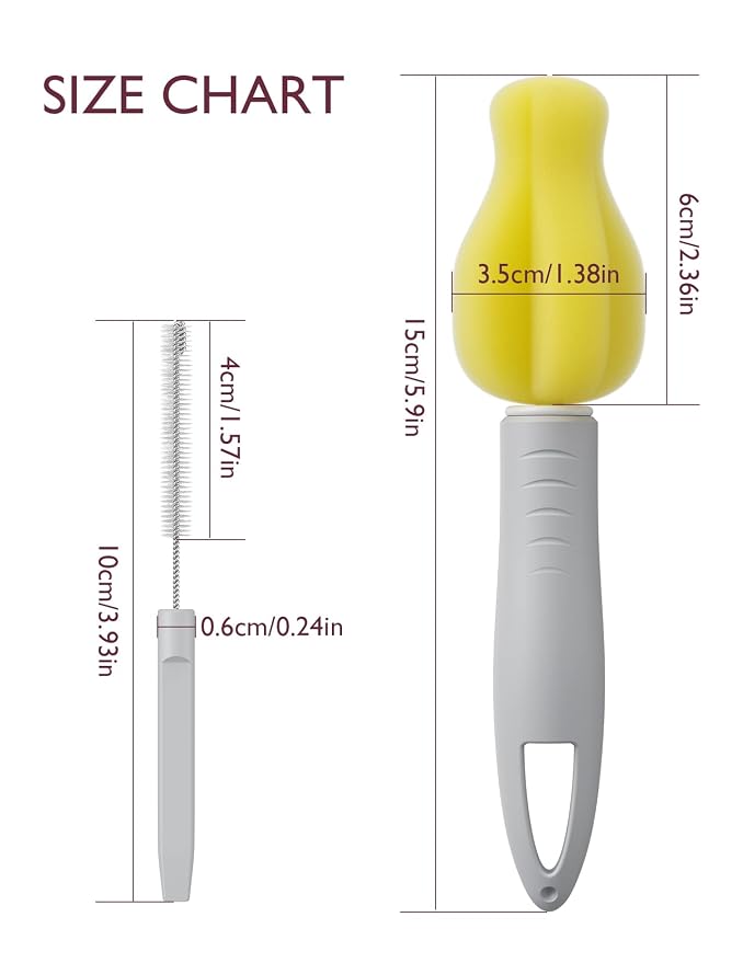 Momcozy Breast Pump Cleaning Brush & Accessories Kit, Replacement Parts - Image 4
