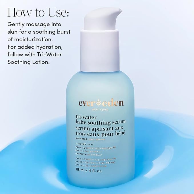 Evereden Tri Water Baby Serum, 4 fl oz. |Clean and Clean Baby Care | Non-toxic - Image 5