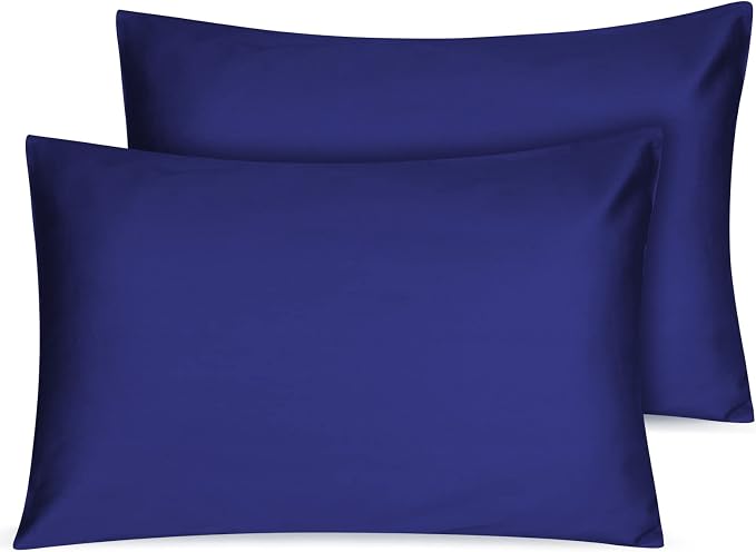 Organic Cotton Toddler Pillowcase 2 Pack, 14 x 20 Travel Pillow Case Cover by LULUSILK